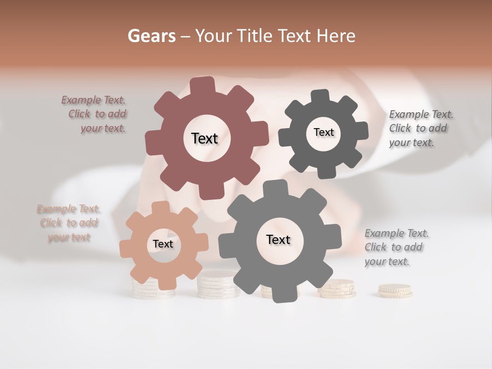 Profit Row Banking PowerPoint Template