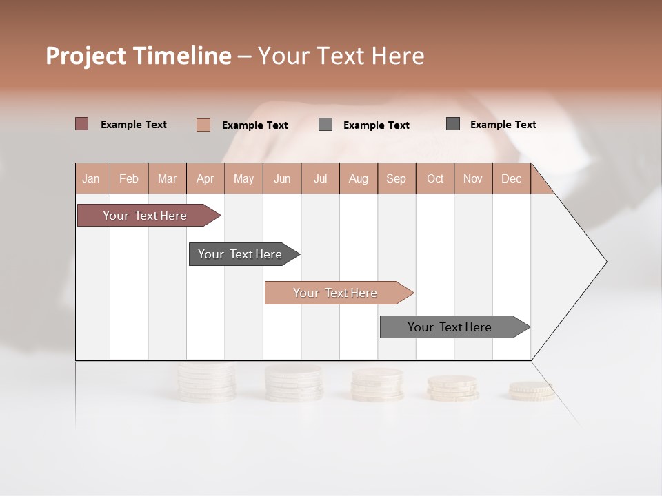 Profit Row Banking PowerPoint Template