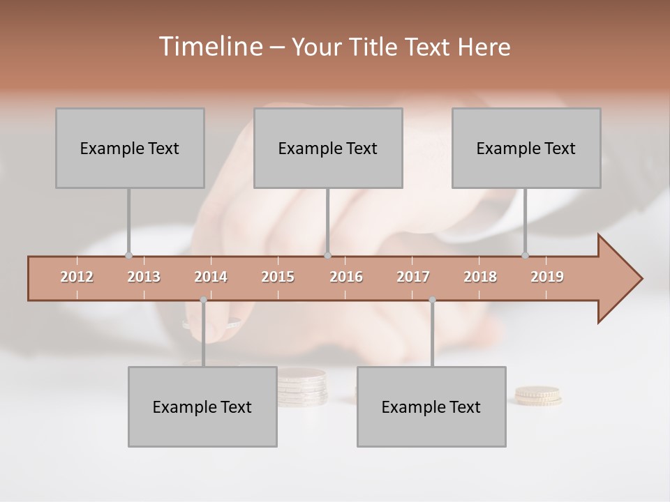 Profit Row Banking PowerPoint Template