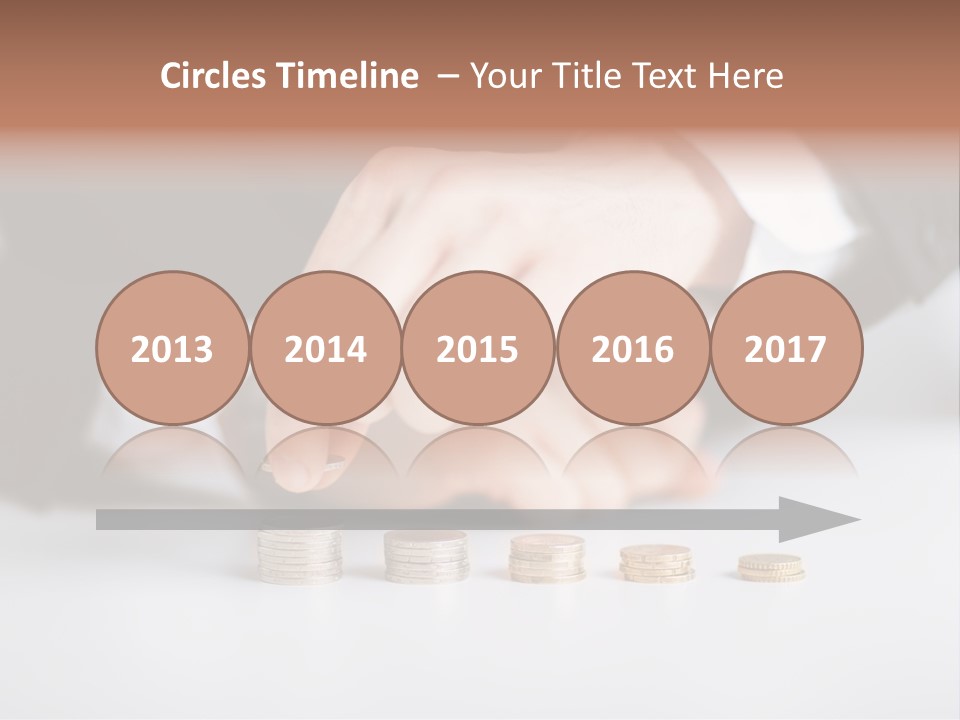 Profit Row Banking PowerPoint Template