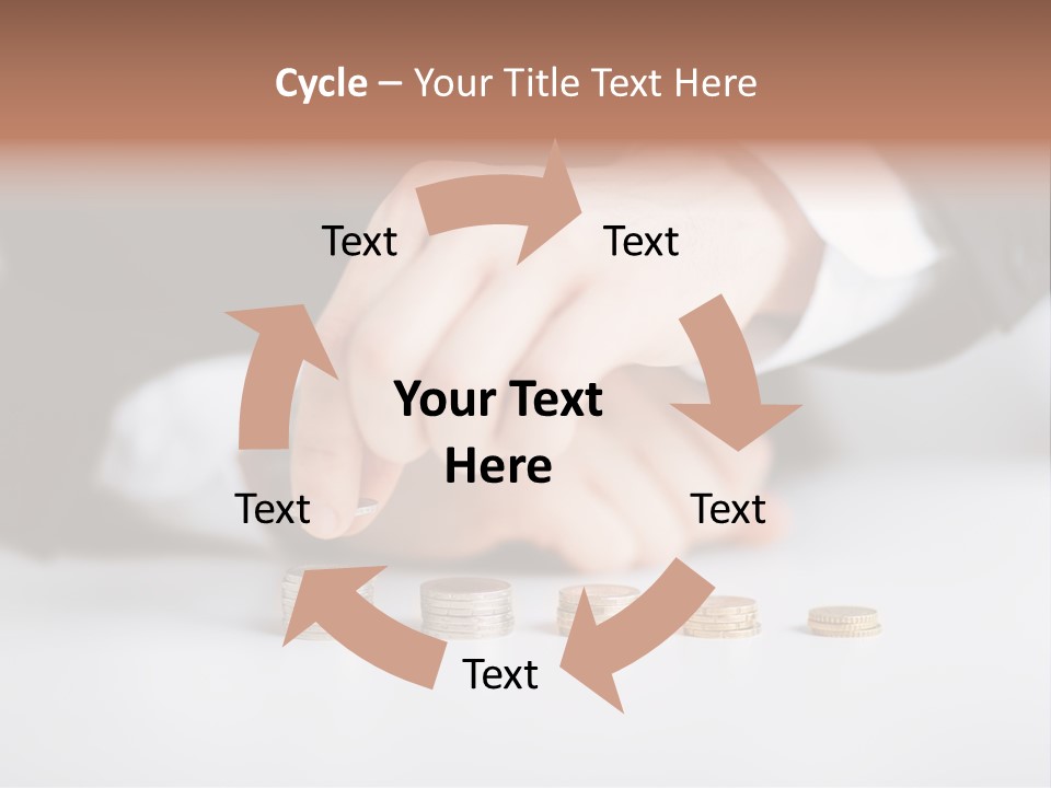 Profit Row Banking PowerPoint Template