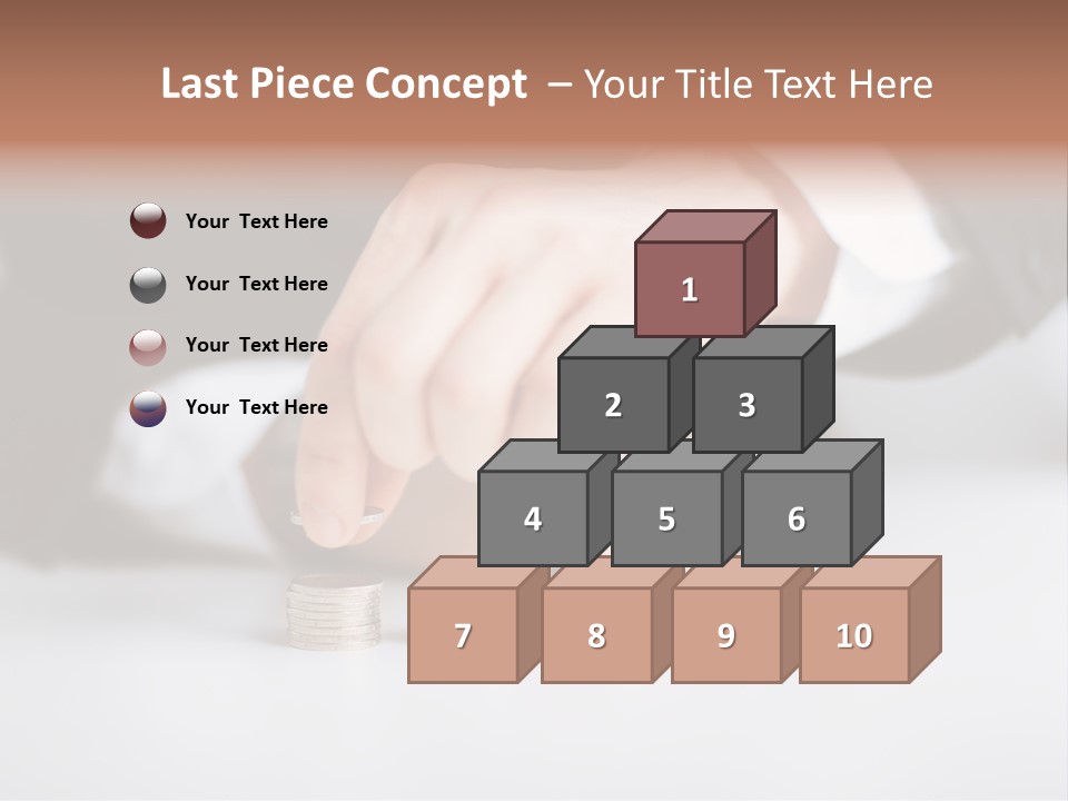 Profit Row Banking PowerPoint Template