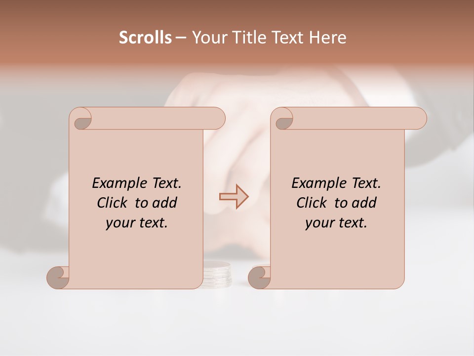 Profit Row Banking PowerPoint Template