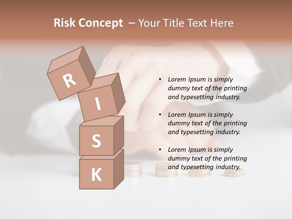 Profit Row Banking PowerPoint Template