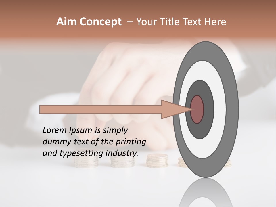 Profit Row Banking PowerPoint Template