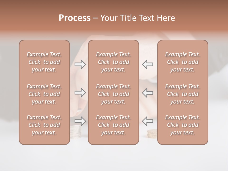 Profit Row Banking PowerPoint Template