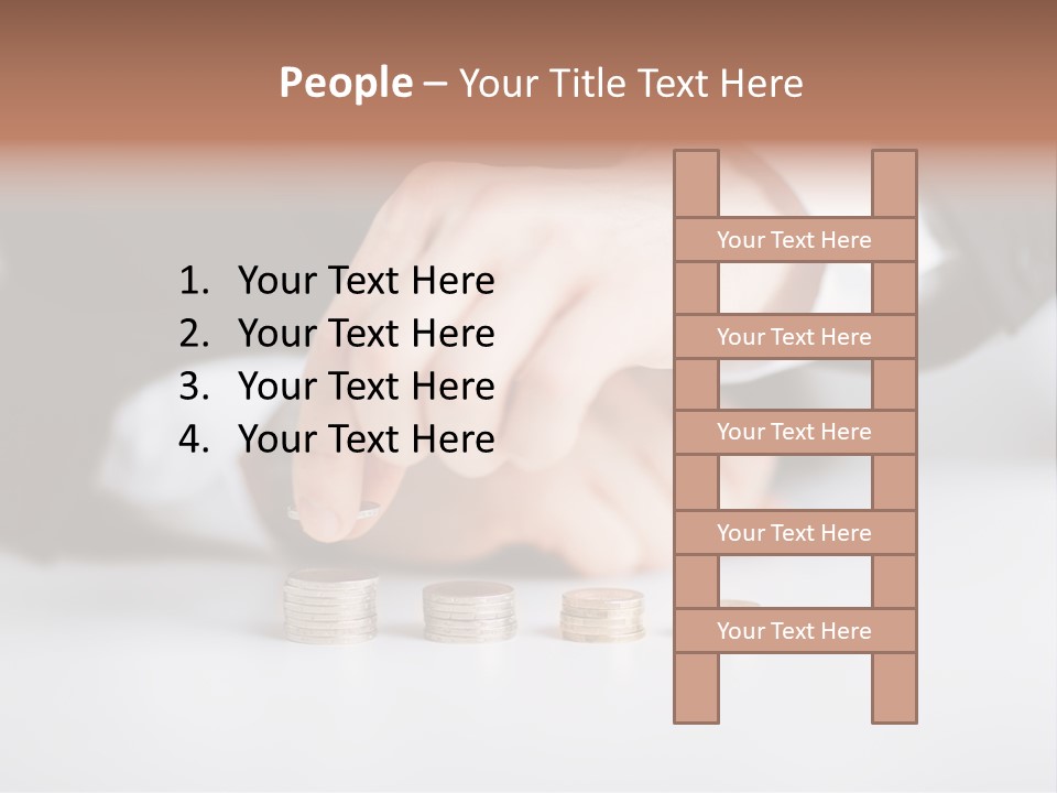 Profit Row Banking PowerPoint Template