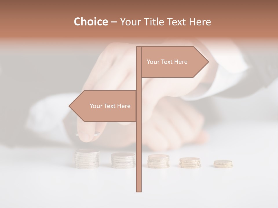 Profit Row Banking PowerPoint Template