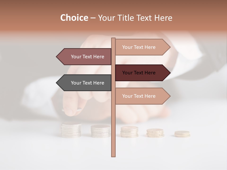 Profit Row Banking PowerPoint Template
