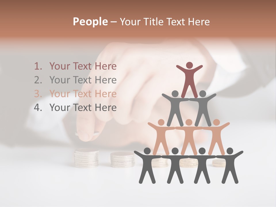 Profit Row Banking PowerPoint Template