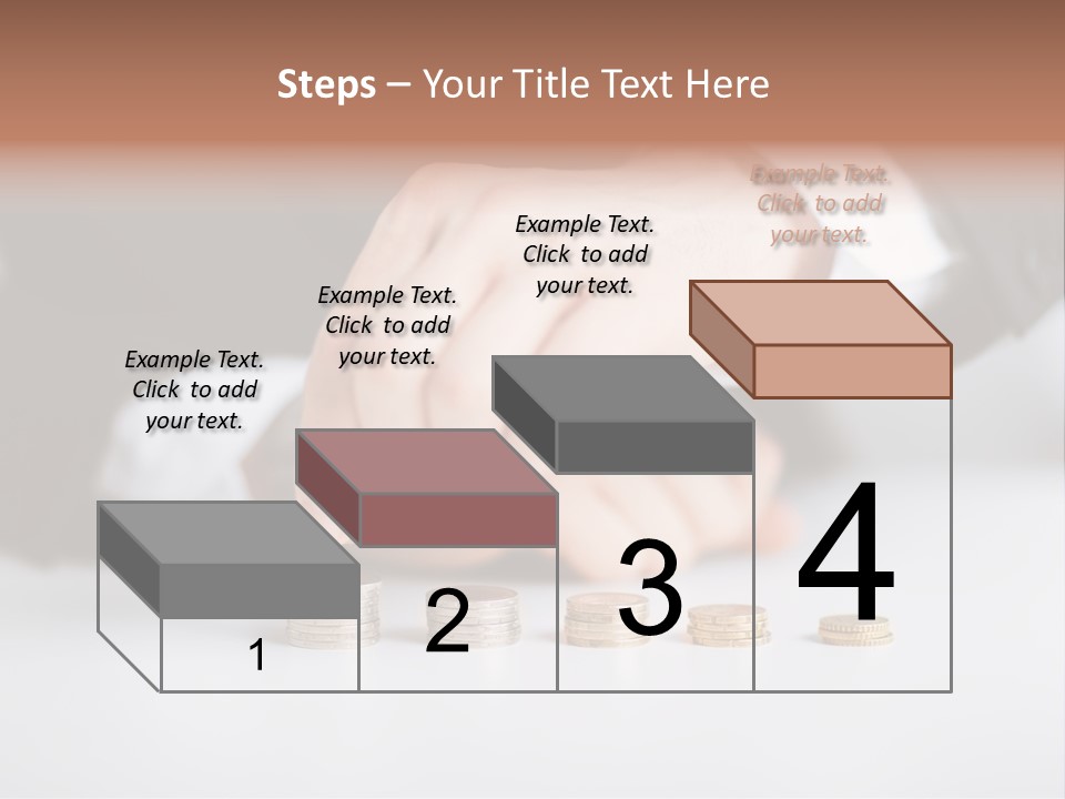 Profit Row Banking PowerPoint Template