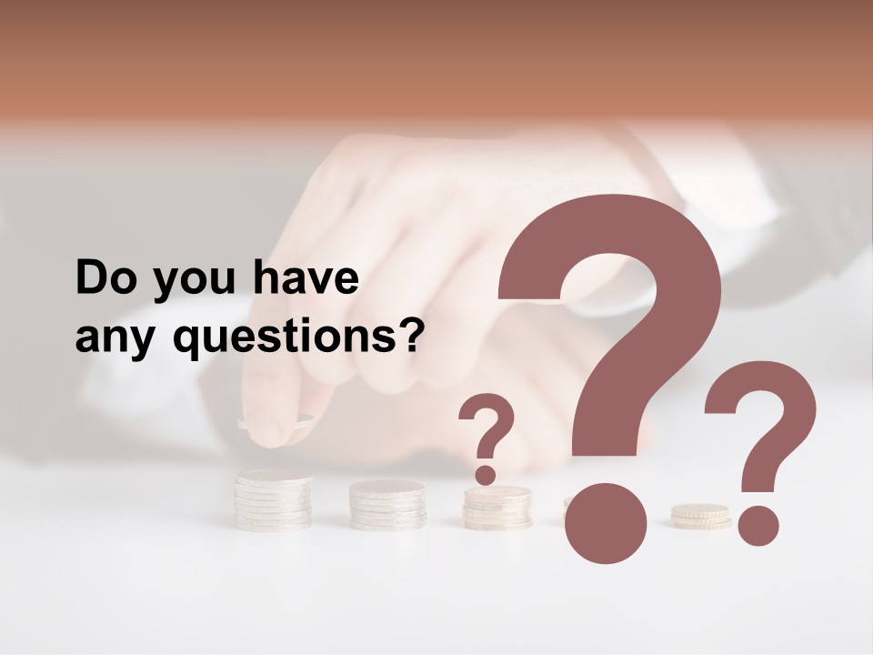 Profit Row Banking PowerPoint Template