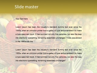 Red Pepper Apples PowerPoint Template