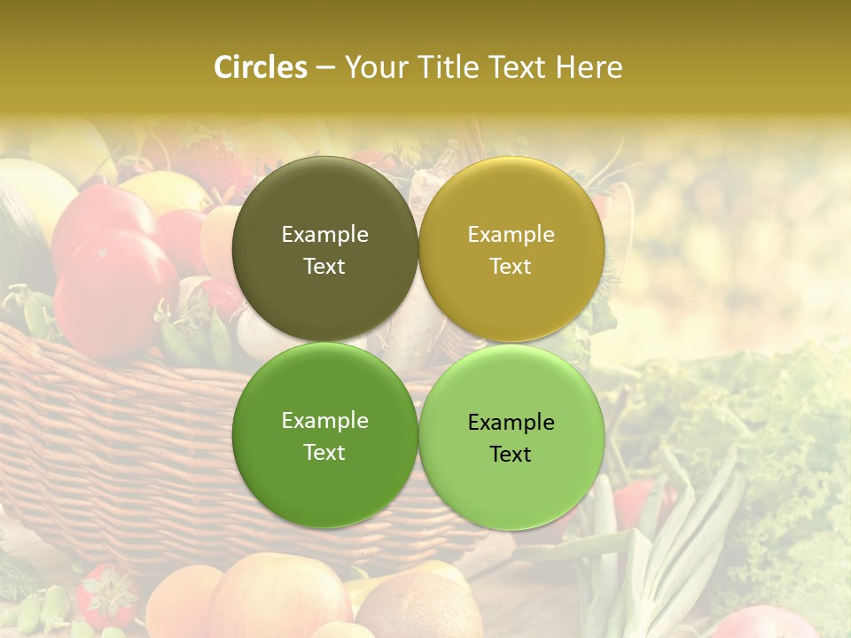 Red Pepper Apples PowerPoint Template