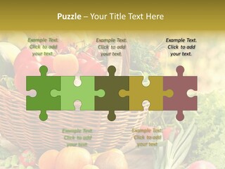 Red Pepper Apples PowerPoint Template