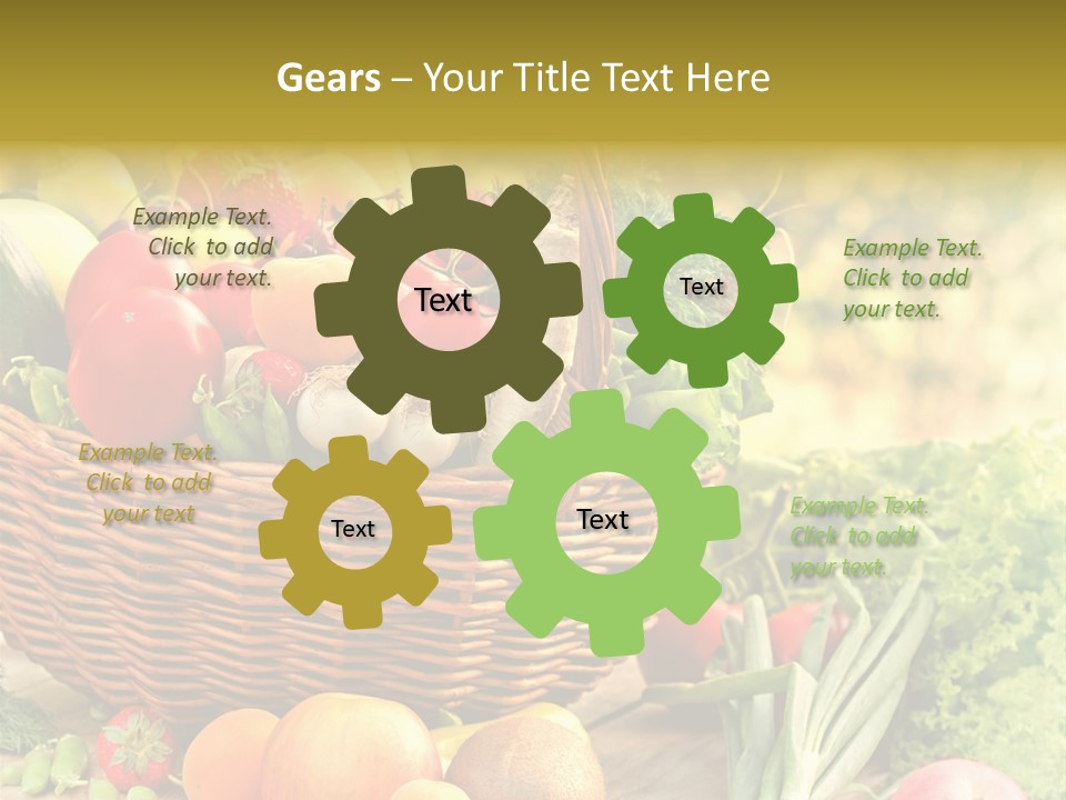 Red Pepper Apples PowerPoint Template