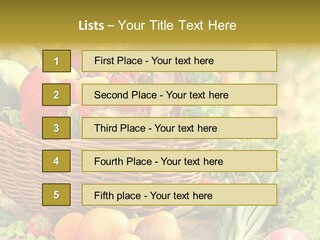 Red Pepper Apples PowerPoint Template