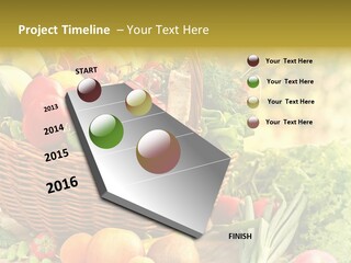 Red Pepper Apples PowerPoint Template