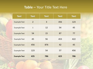 Red Pepper Apples PowerPoint Template