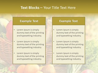 Red Pepper Apples PowerPoint Template