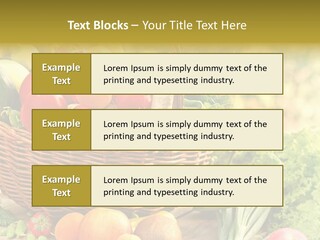 Red Pepper Apples PowerPoint Template