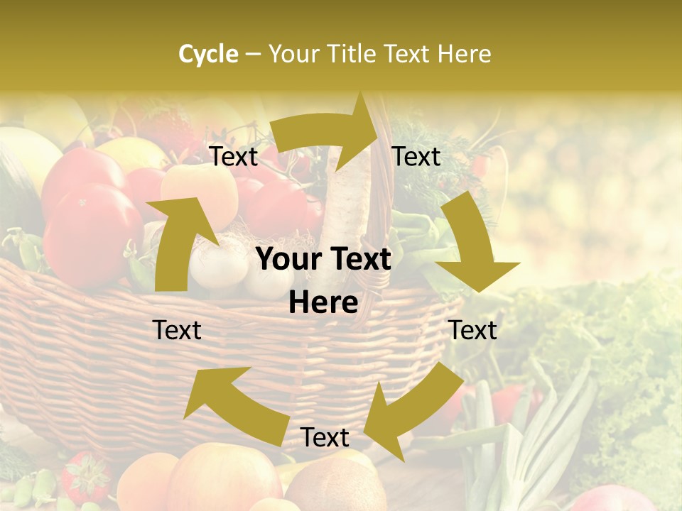 Red Pepper Apples PowerPoint Template