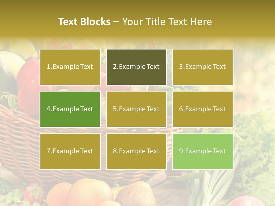 Red Pepper Apples PowerPoint Template