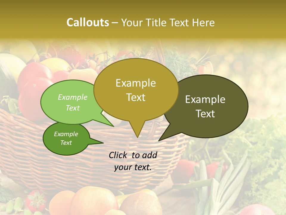 Red Pepper Apples PowerPoint Template