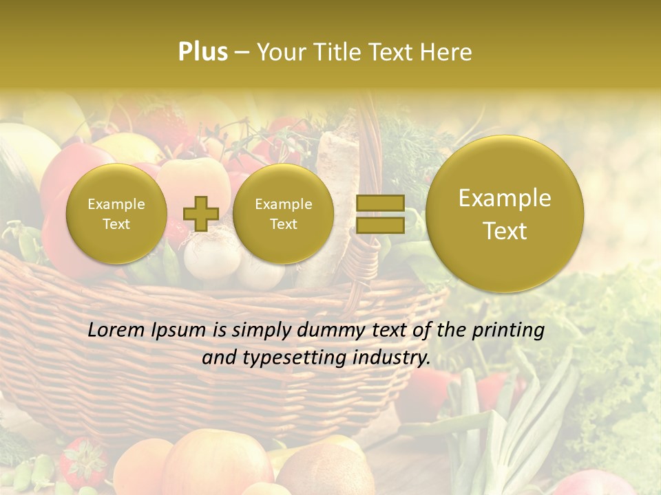 Red Pepper Apples PowerPoint Template