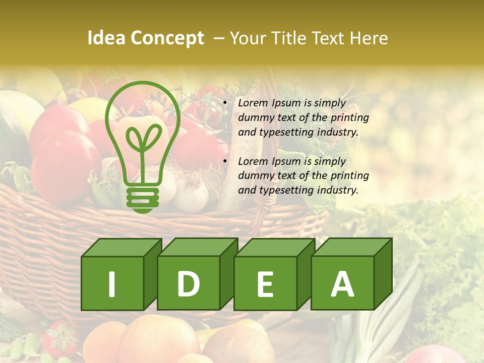 Red Pepper Apples PowerPoint Template