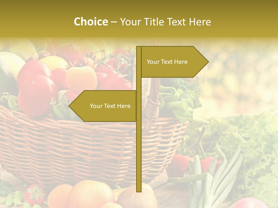 Red Pepper Apples PowerPoint Template