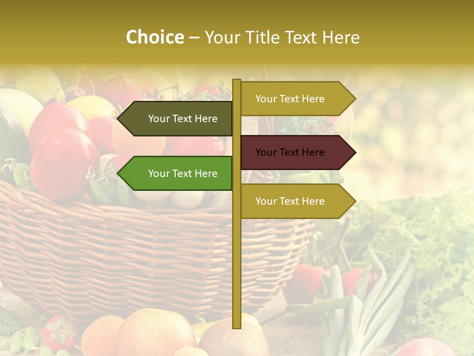 Red Pepper Apples PowerPoint Template