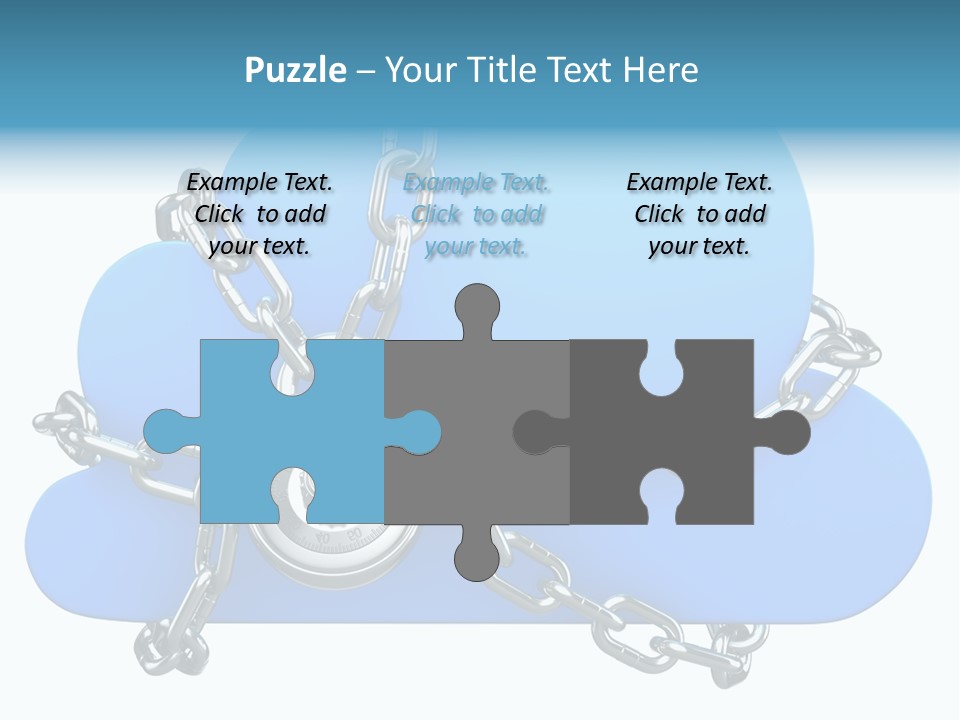 Cloud Business Internet PowerPoint Template
