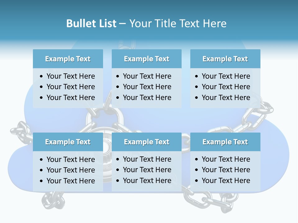 Cloud Business Internet PowerPoint Template