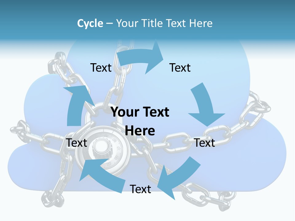 Cloud Business Internet PowerPoint Template