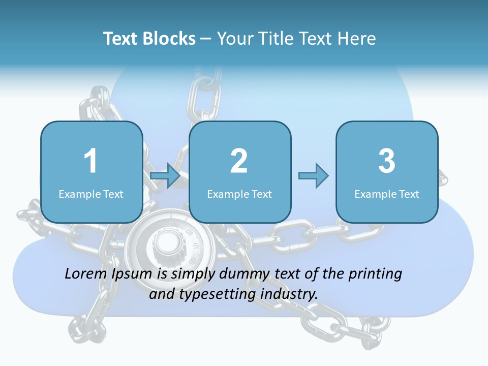 Cloud Business Internet PowerPoint Template