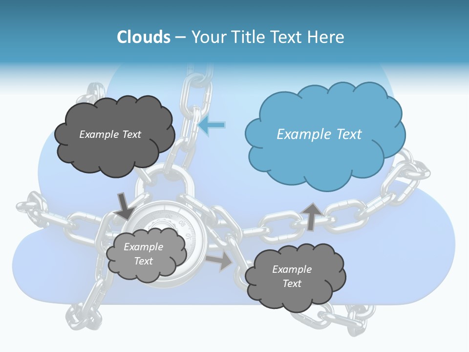 Cloud Business Internet PowerPoint Template