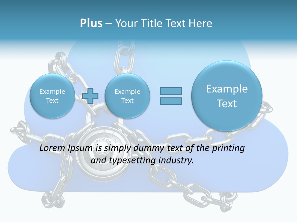 Cloud Business Internet PowerPoint Template