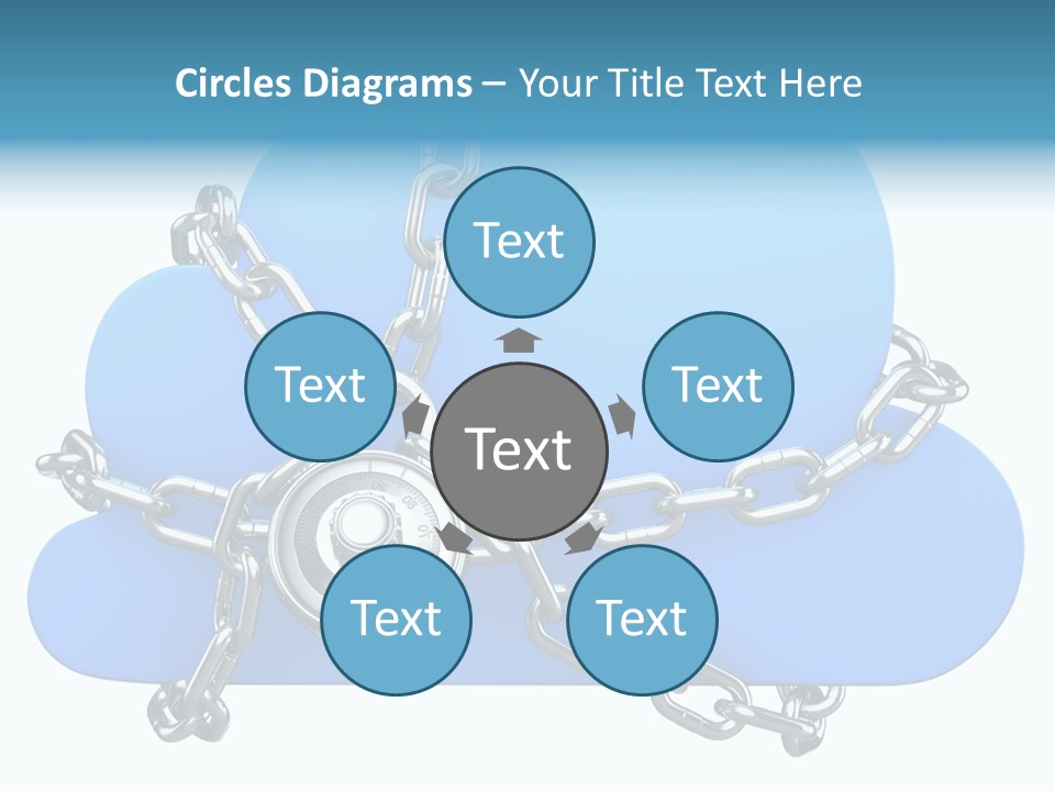 Cloud Business Internet PowerPoint Template