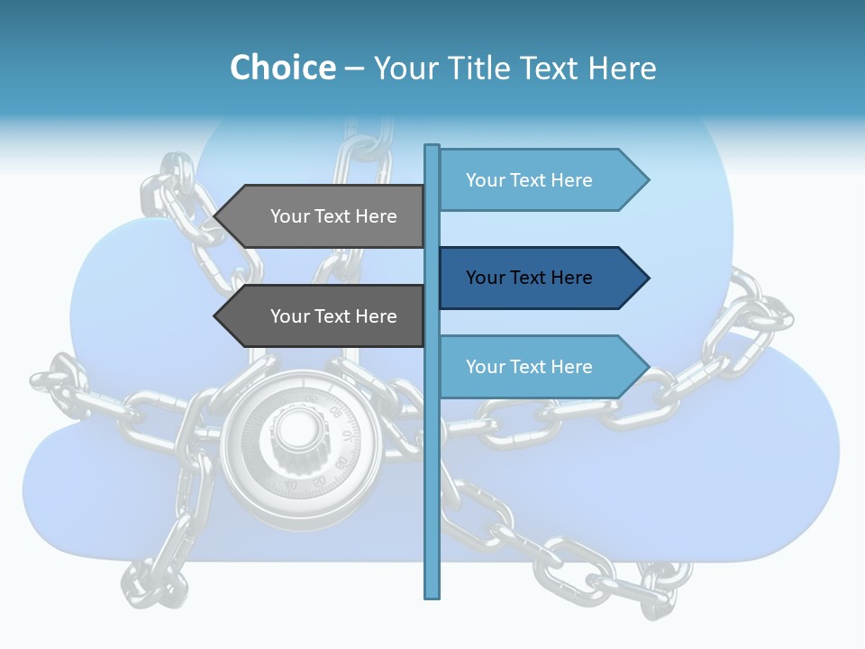 Cloud Business Internet PowerPoint Template
