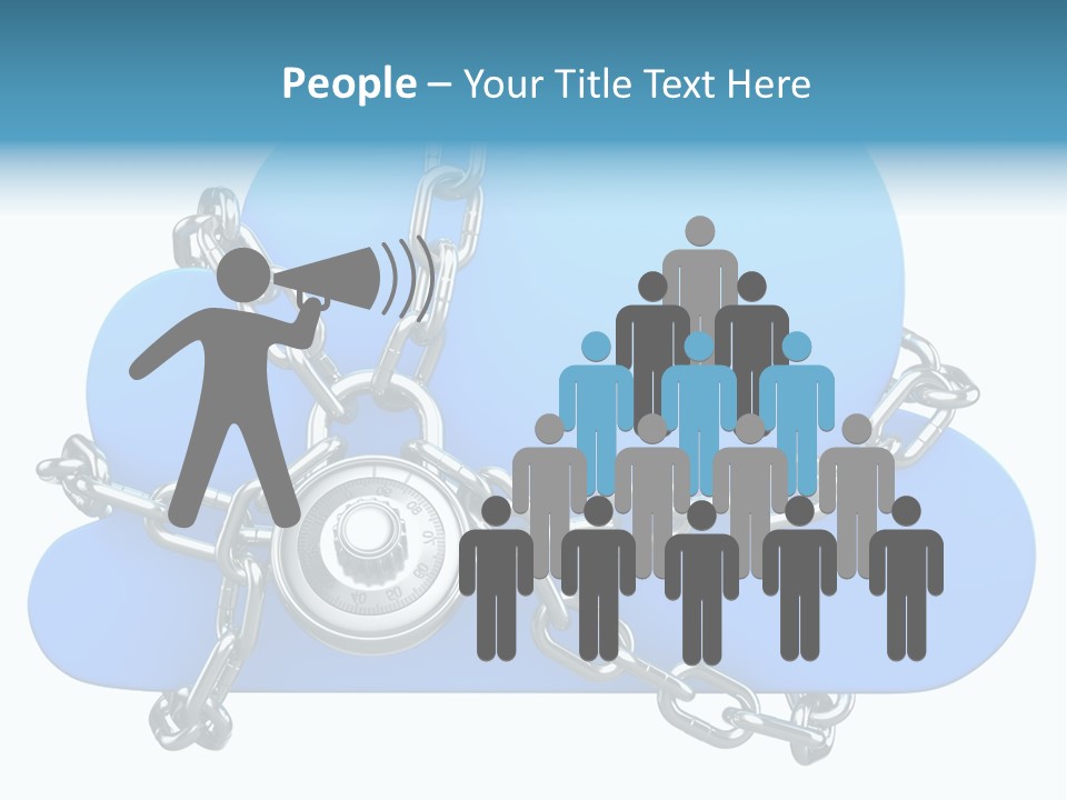 Cloud Business Internet PowerPoint Template