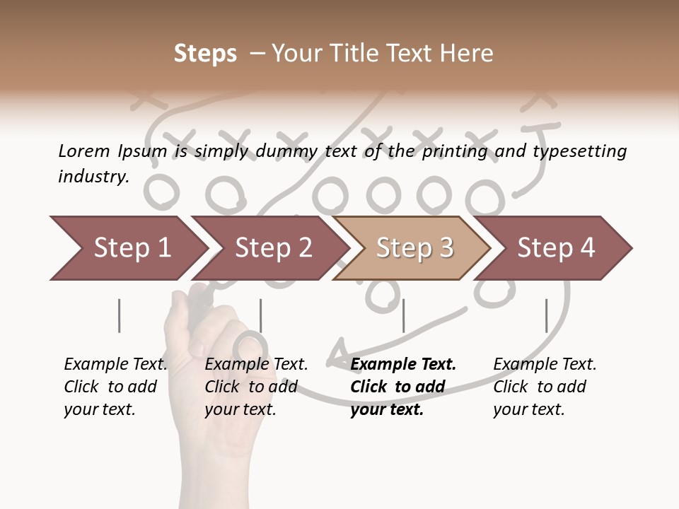 Sports Activity Flat Motivation PowerPoint Template