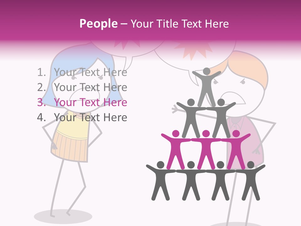 Isolated Drawing Illustration PowerPoint Template