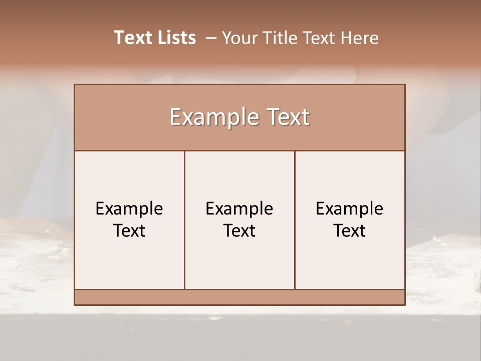 Creative Hand Grain PowerPoint Template