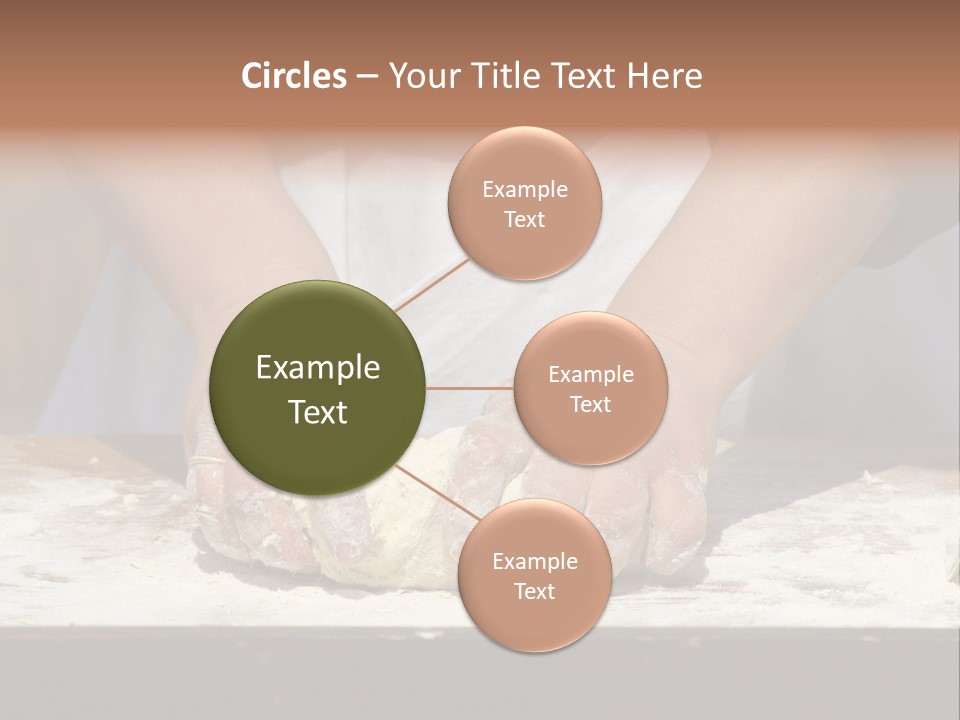 Creative Hand Grain PowerPoint Template