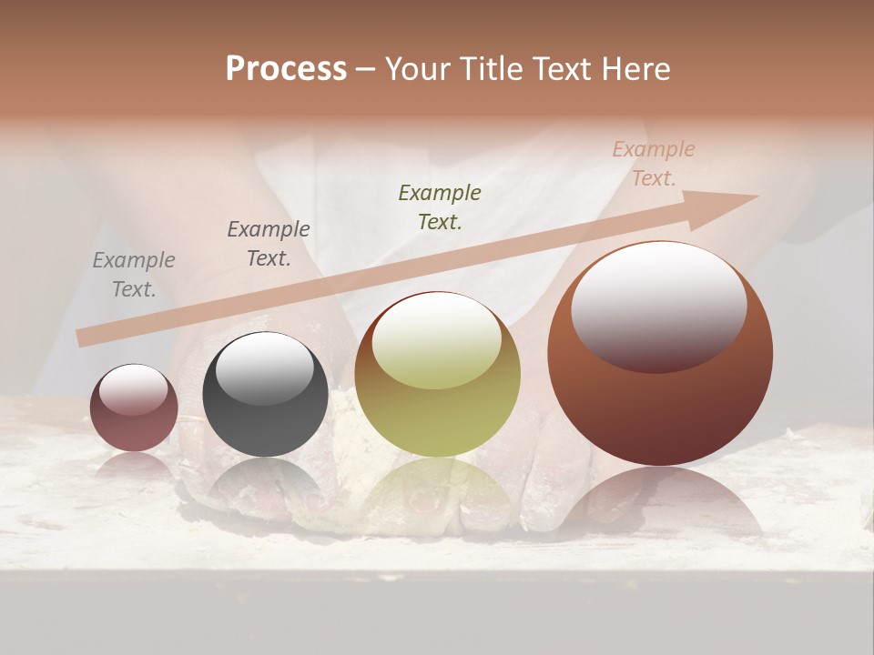 Creative Hand Grain PowerPoint Template