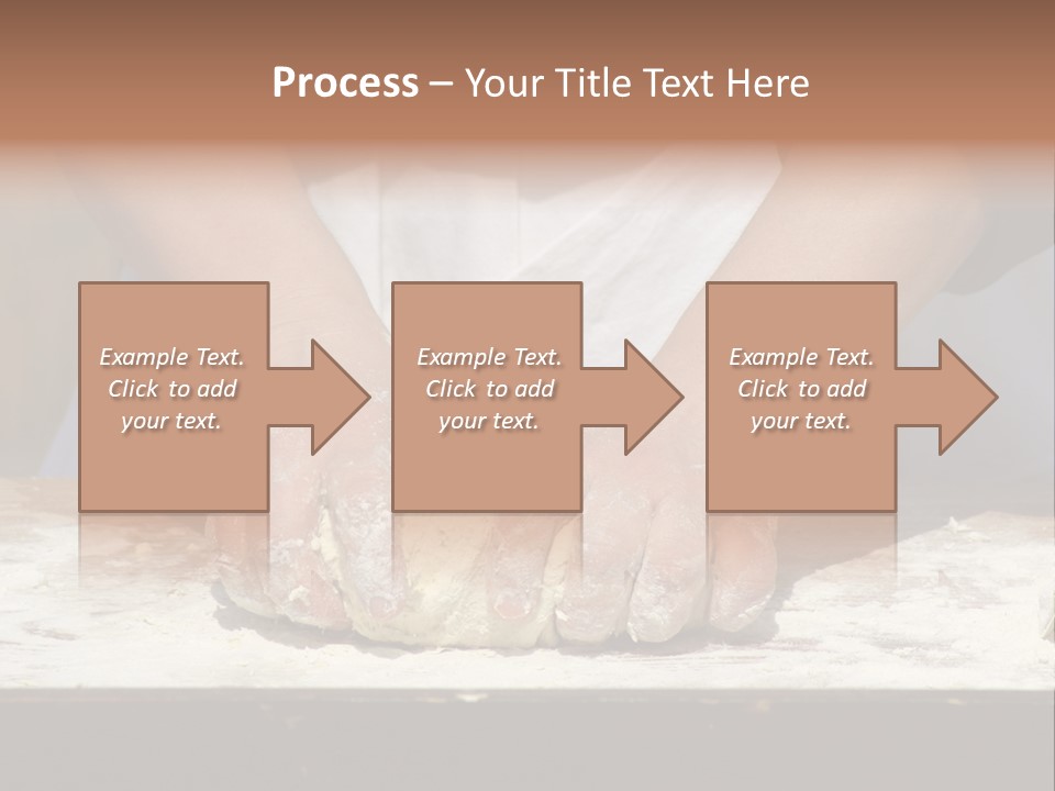 Creative Hand Grain PowerPoint Template