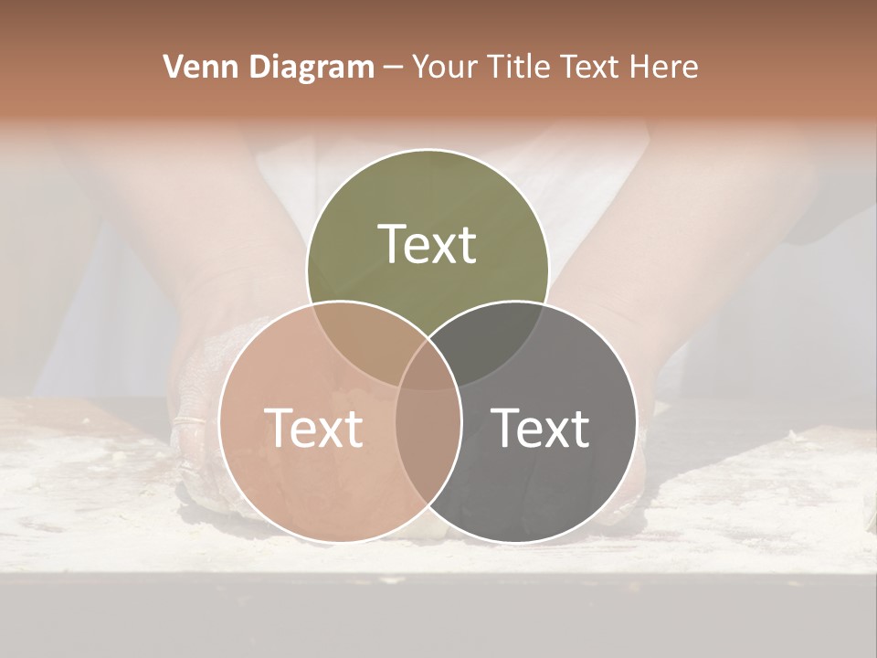 Creative Hand Grain PowerPoint Template