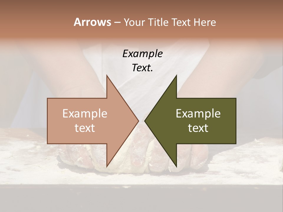 Creative Hand Grain PowerPoint Template