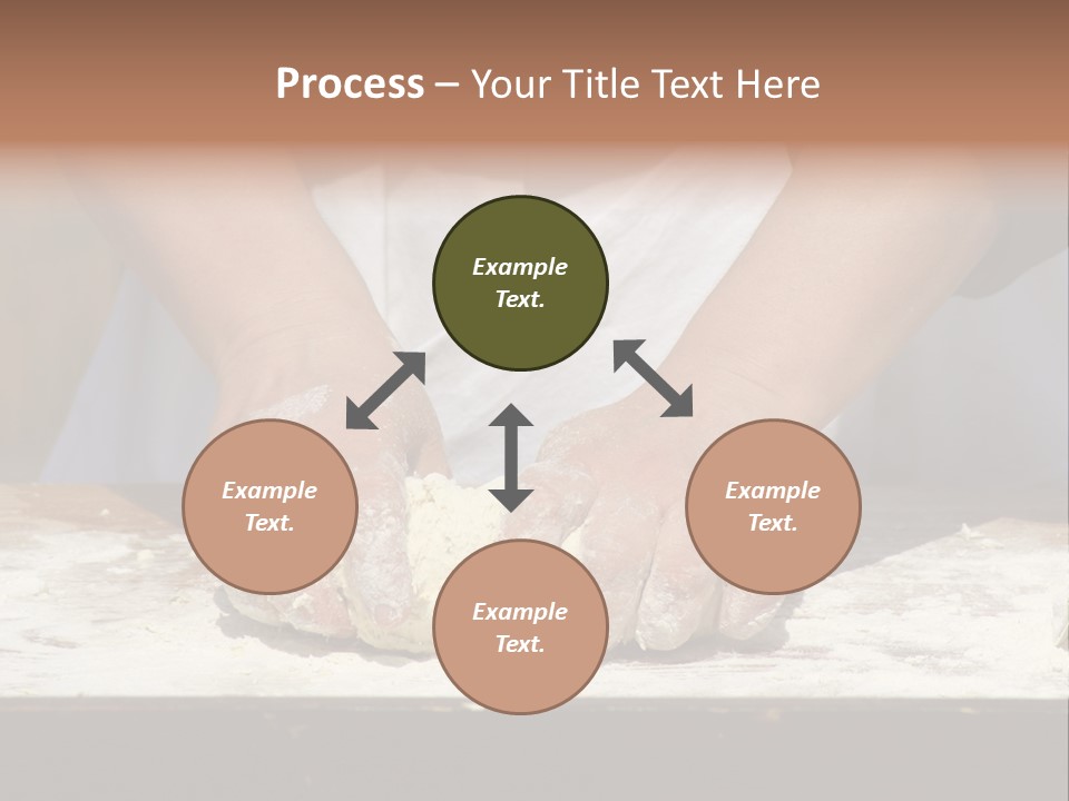 Creative Hand Grain PowerPoint Template